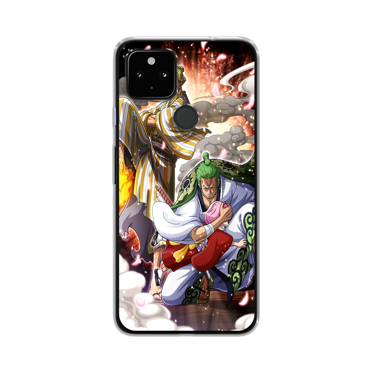 Sanji And Zoro Saving Otoko Google Pixel 5 Case