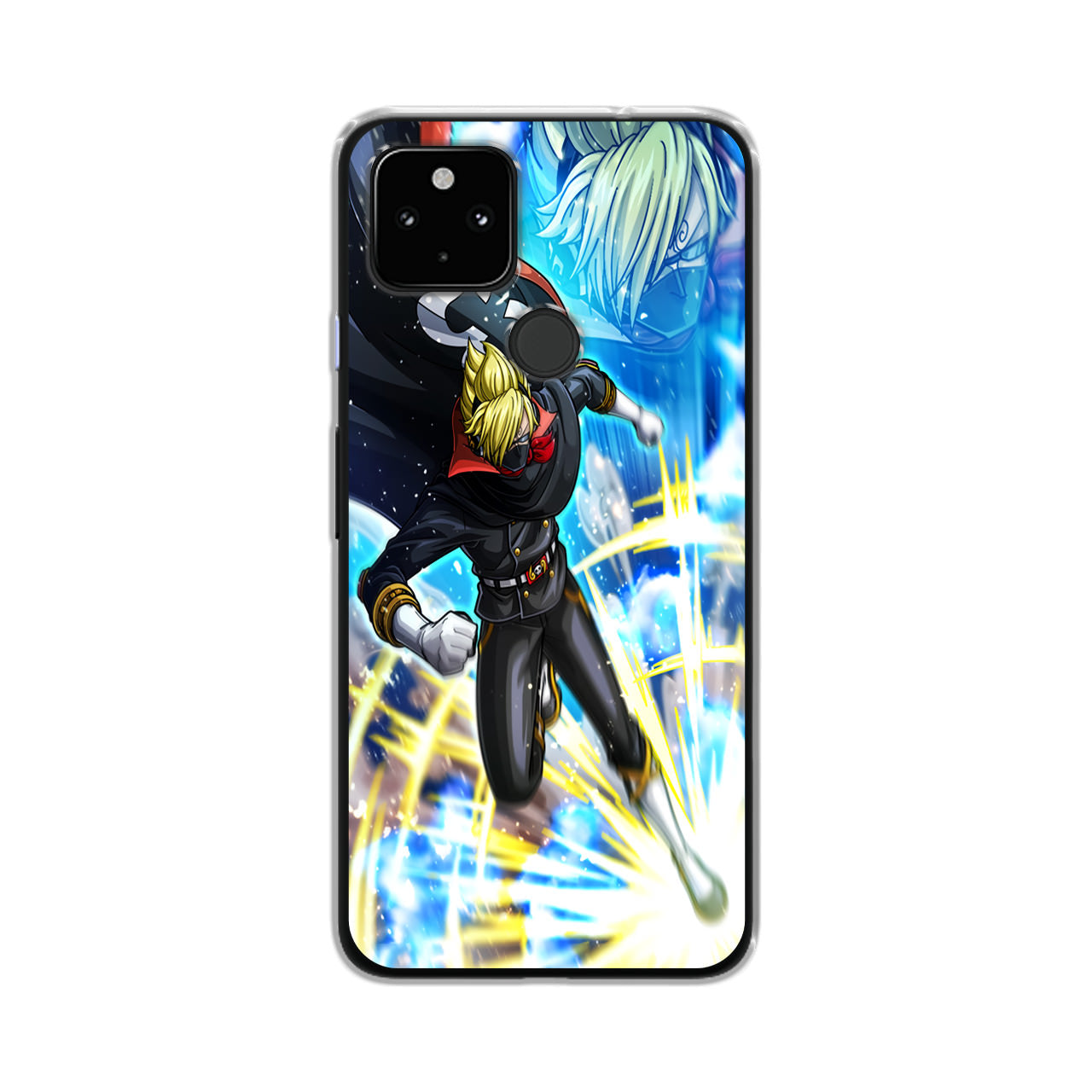 Sanji In Stealth Black Suit Google Pixel 5 Case