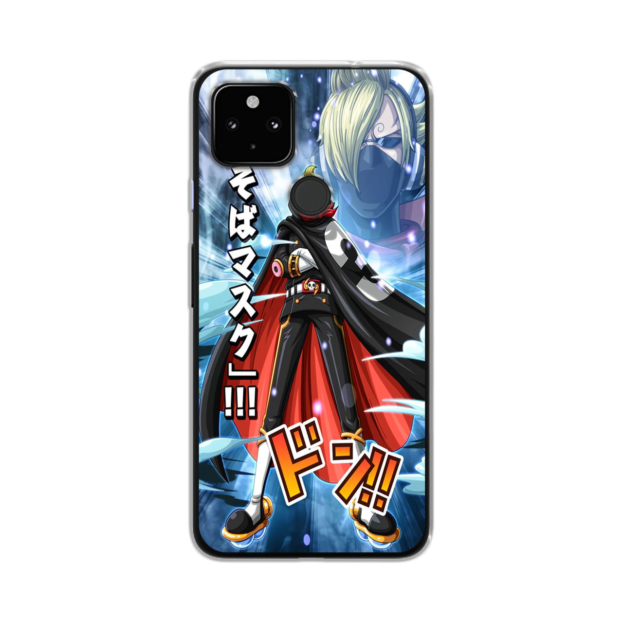 Stealth Black Sanji Google Pixel 5 Case