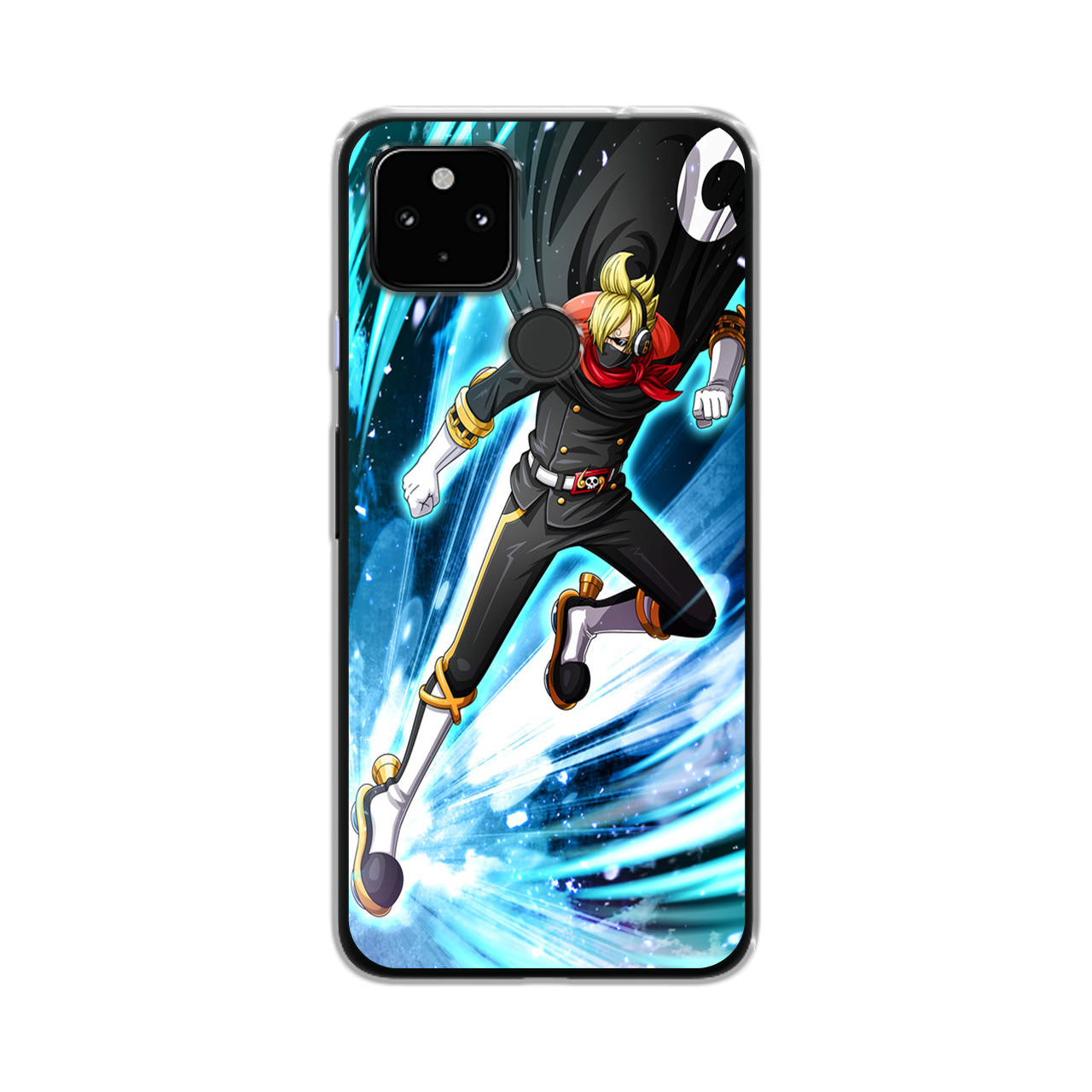 Stealth Black Vinsmoke Sanji Google Pixel 5 Case