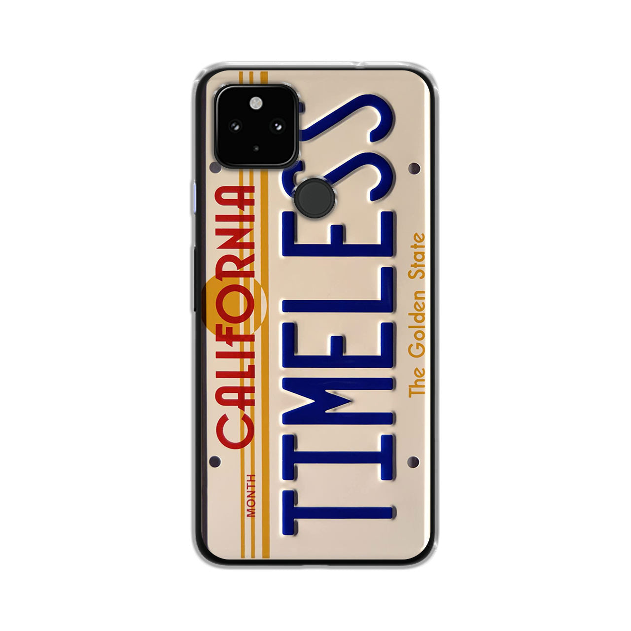 Back to the Future License Plate Timeless Google Pixel 5 Case