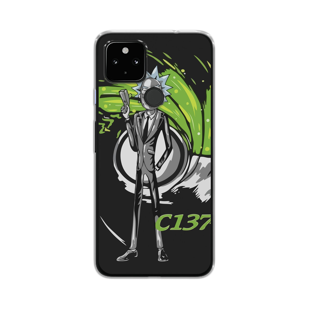 Rick Sanchez Agent C137 Google Pixel 5 Case