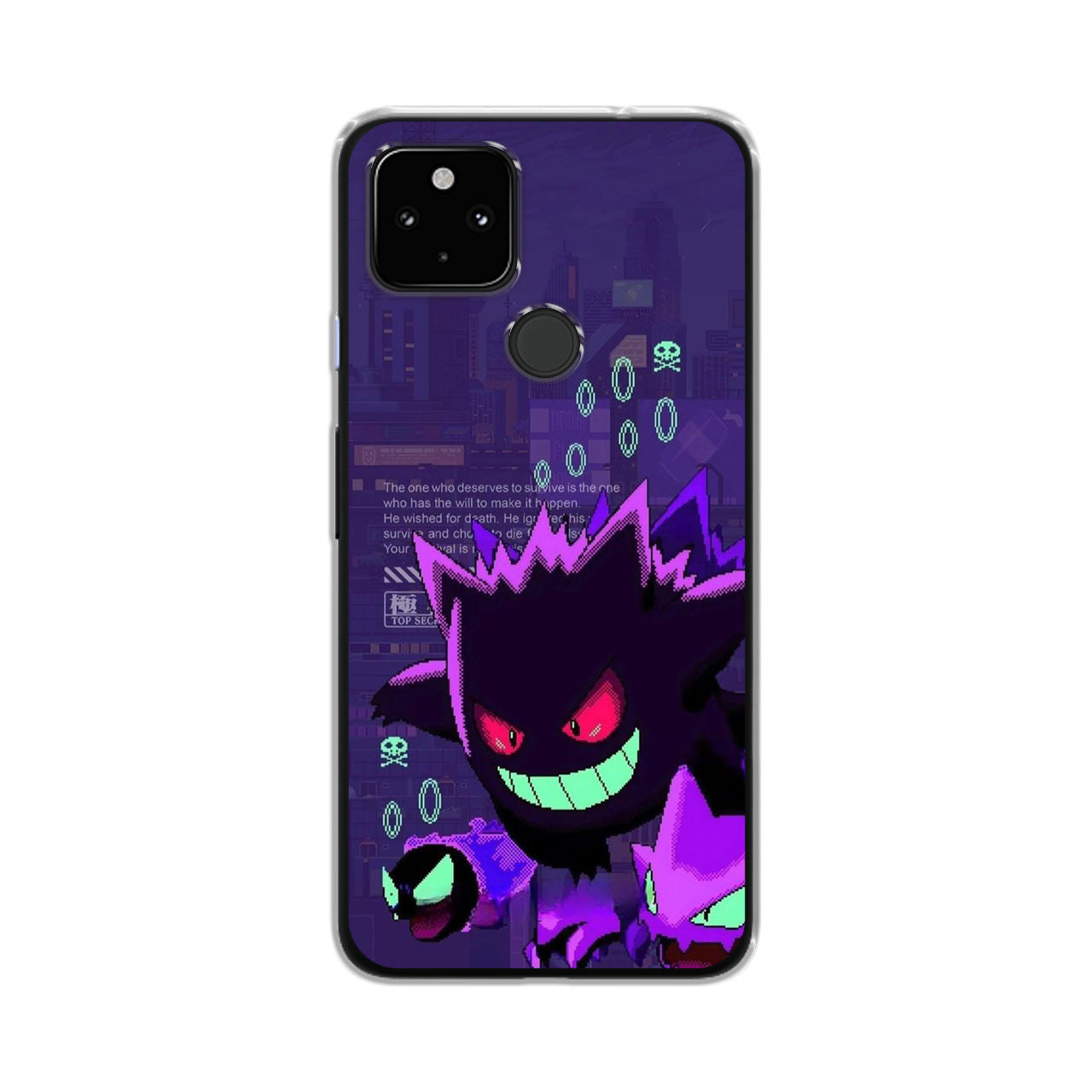 Gengar Pixel Art Google Pixel 5 Case