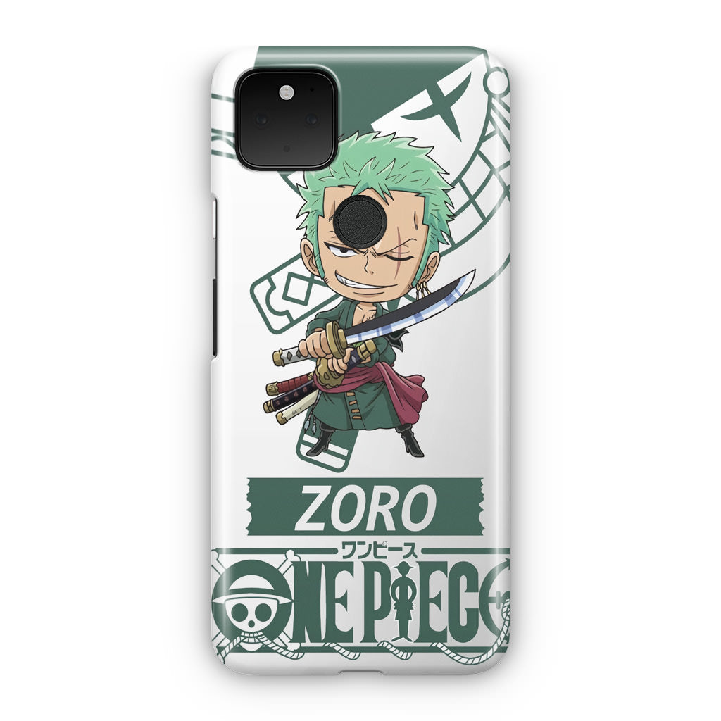 Chibi Zoro Google Pixel 5 Case