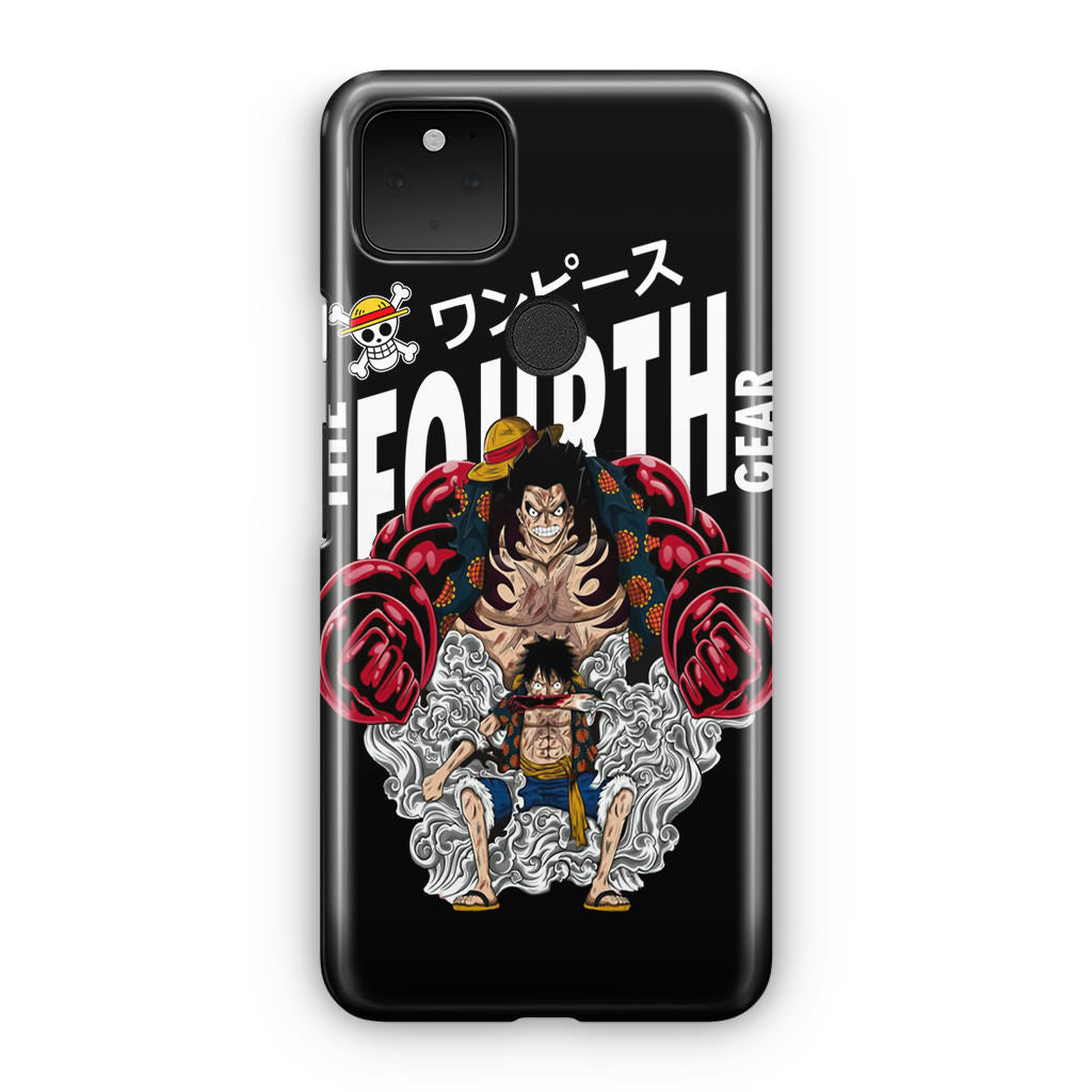 Luffy The Fourth Gear Black Google Pixel 5 Case