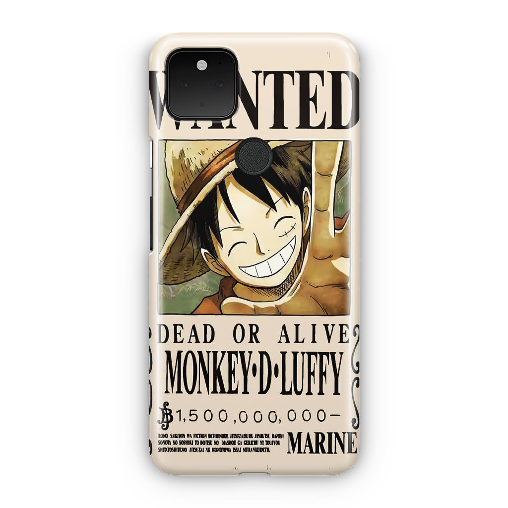 Monkey D Luffy Bounty Google Pixel 5 Case