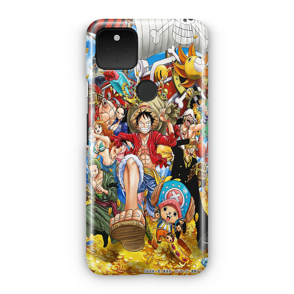 Mugiwara Crew One Piece Google Pixel 5 Case