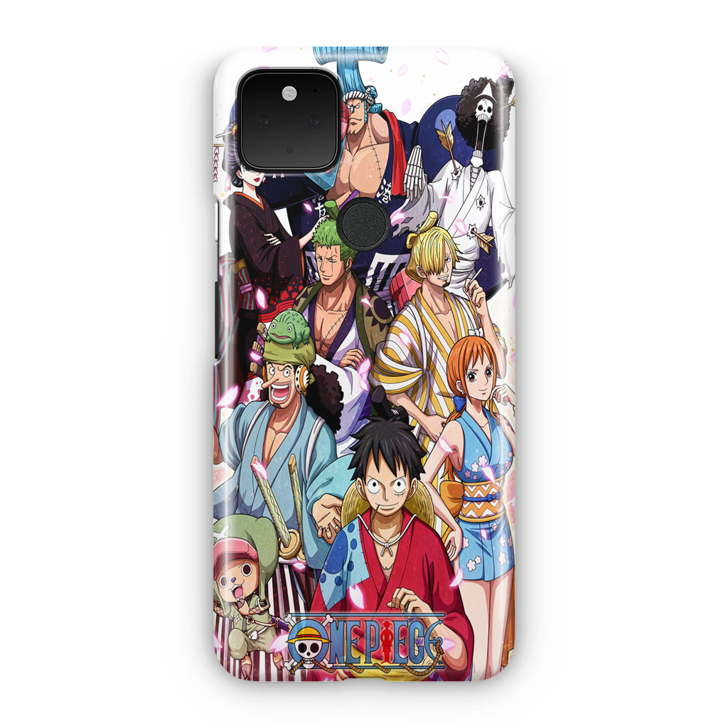 Mugiwara Crew Wano Google Pixel 5 Case