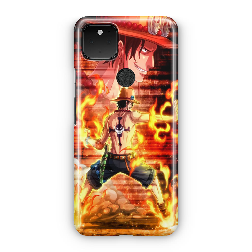 Portgas D Ace One Piece Google Pixel 5 Case