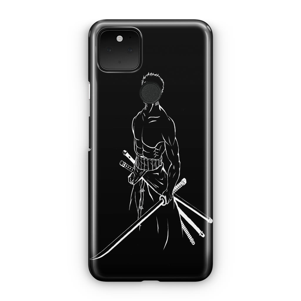 Roronoa Zoro Outlines Google Pixel 5 Case