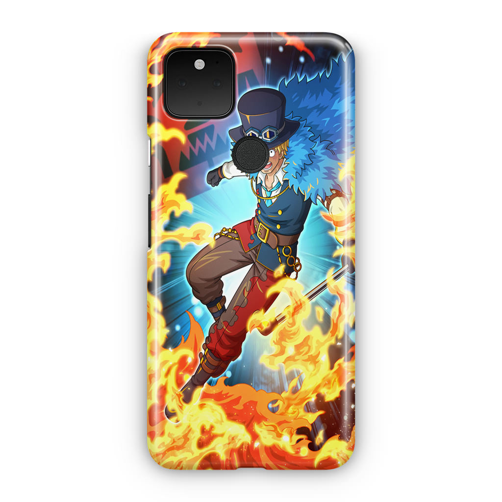 Sabo Fire Fruit Power Google Pixel 5 Case