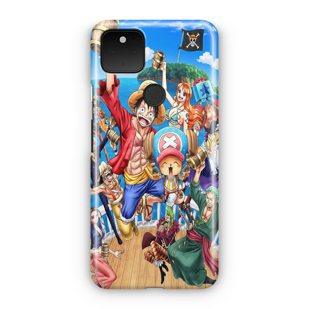 Straw Hat Pirates And Allies Google Pixel 5 Case