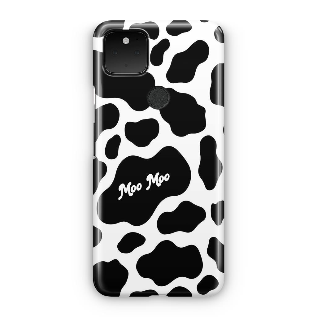 Moo Moo Pattern Google Pixel 5 Case