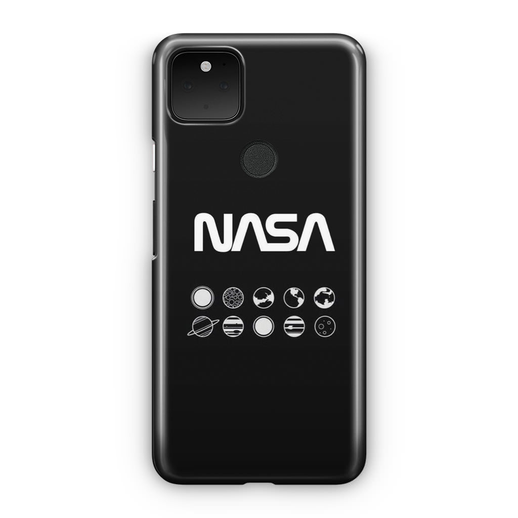 NASA Minimalist Google Pixel 5 Case