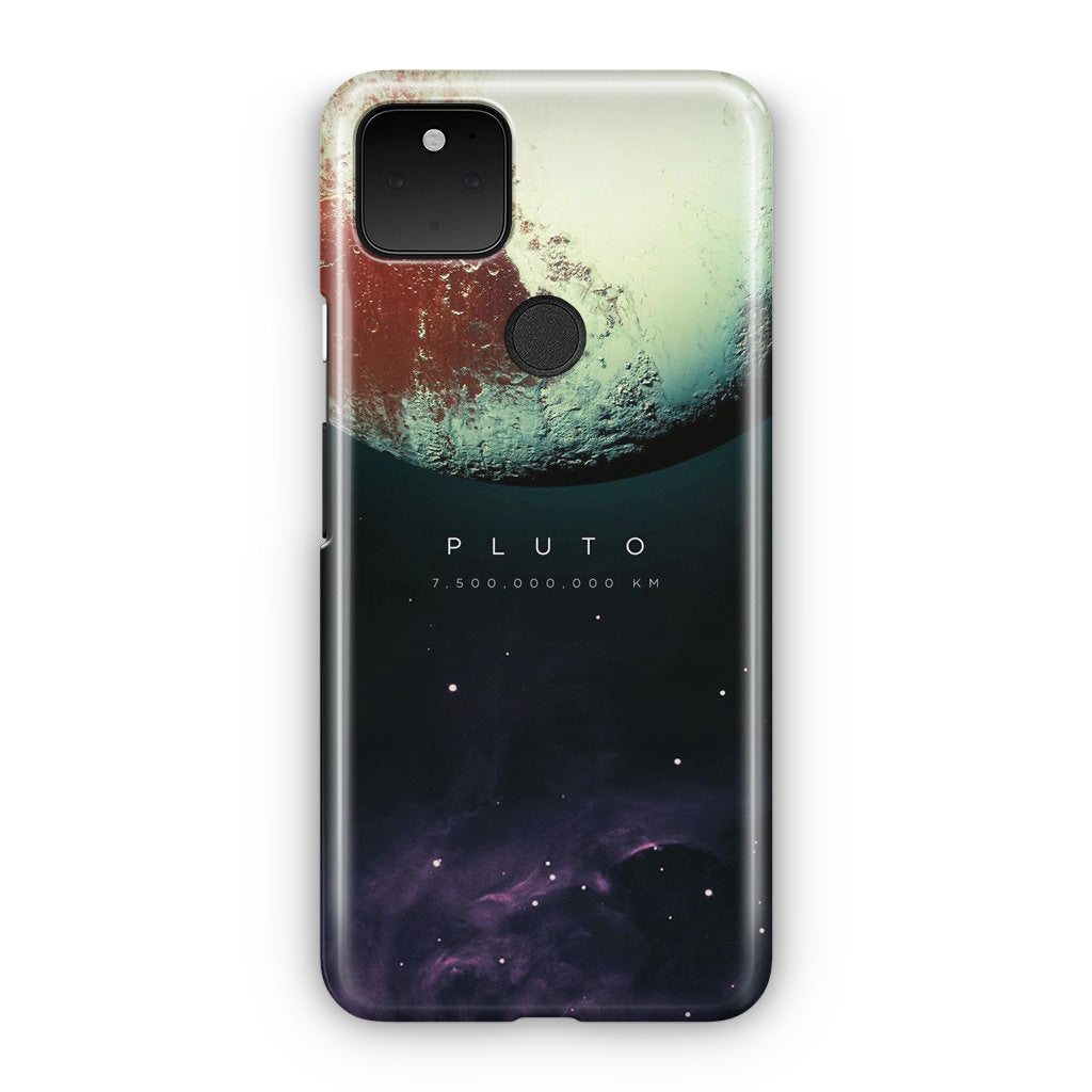 Planet Pluto Google Pixel 5 Case