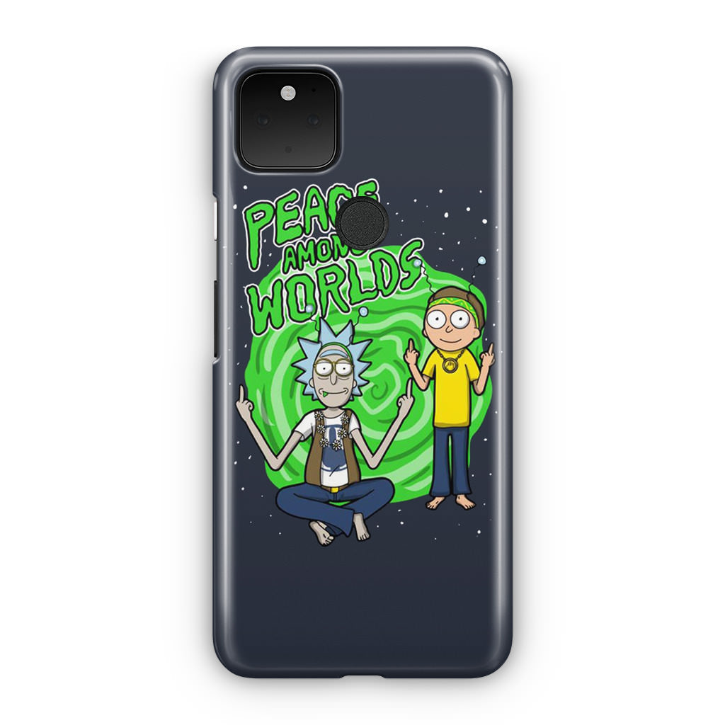 Rick And Morty Peace Among Worlds Google Pixel 5 Case