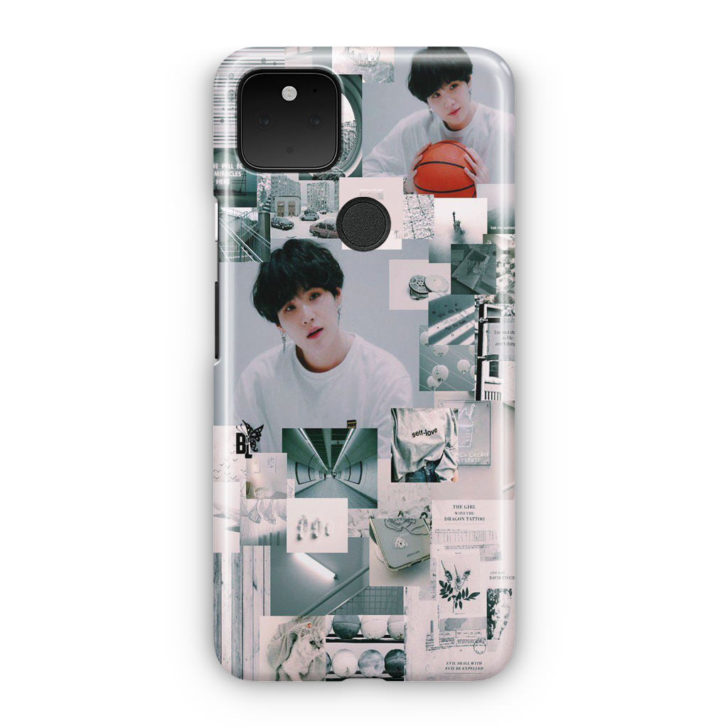 Suga College Wallpaper Google Pixel 5 Case