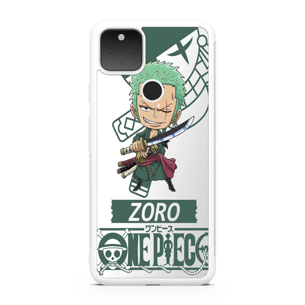 Chibi Zoro Google Pixel 5 Case