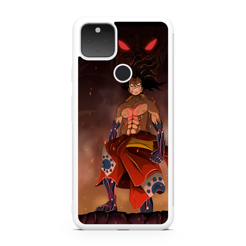 Luffy Snake Man Form Google Pixel 5 Case