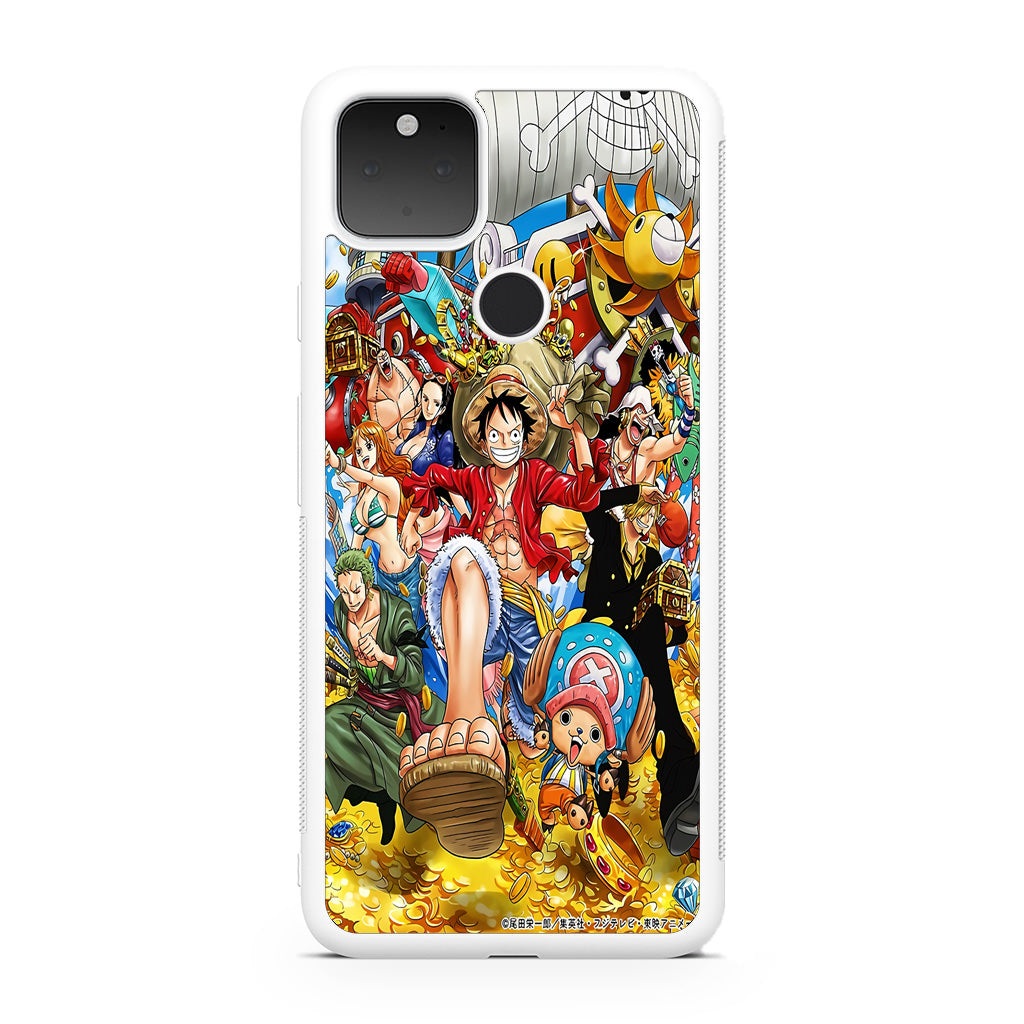 Mugiwara Crew One Piece Google Pixel 5 Case