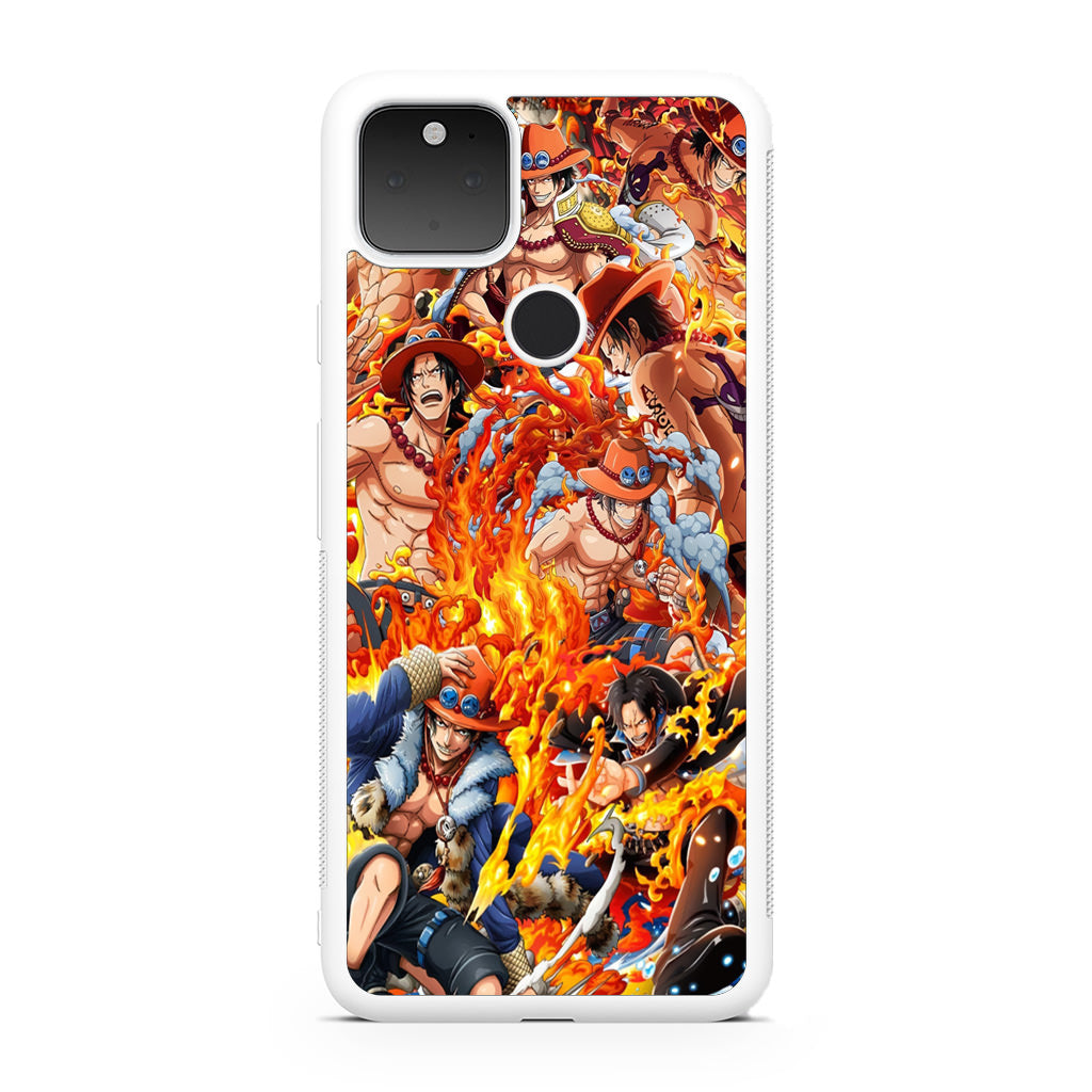 Portgas D Ace Collections Google Pixel 5 Case