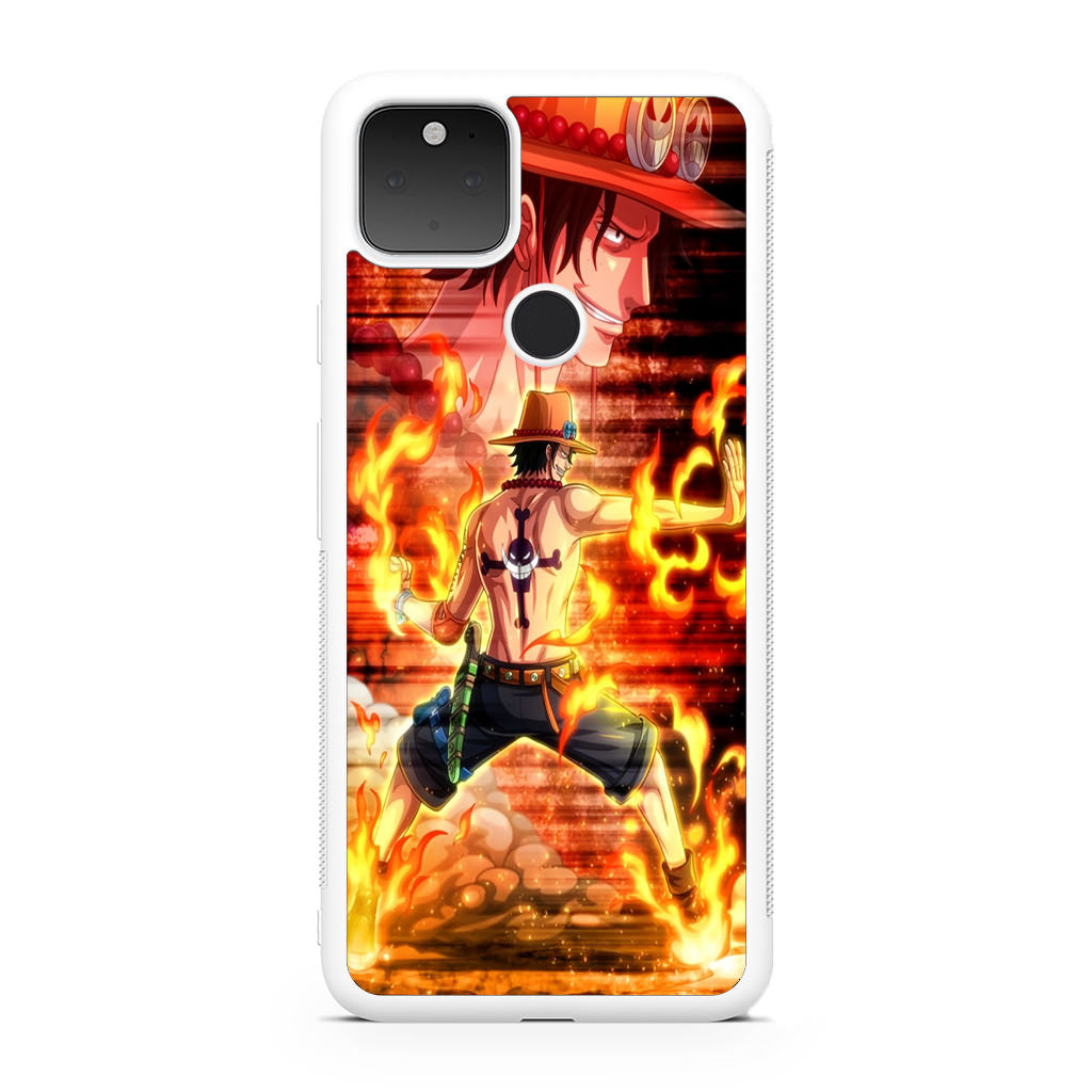 Portgas D Ace One Piece Google Pixel 5 Case