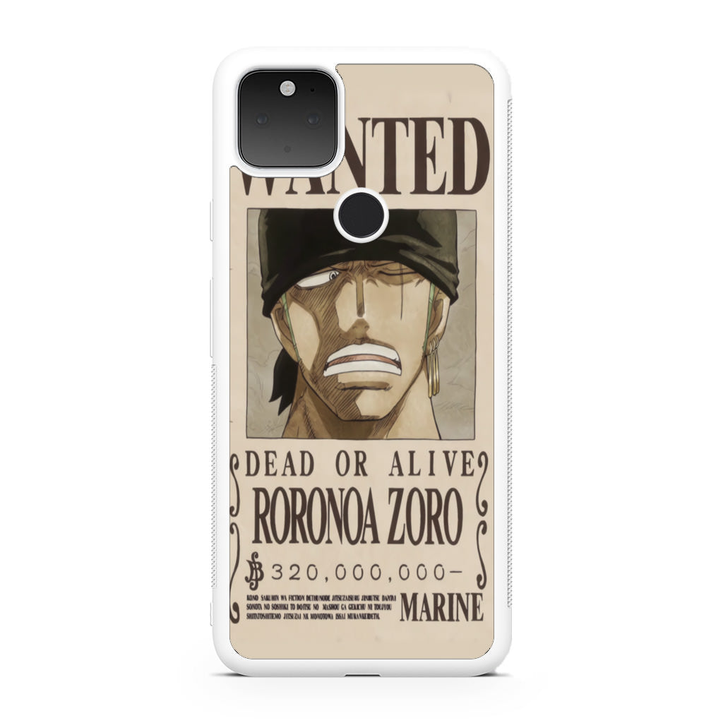 Roronoa Zoro Bounty Google Pixel 5 Case