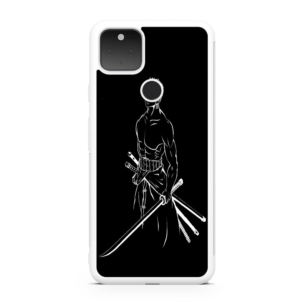 Roronoa Zoro Outlines Google Pixel 5 Case