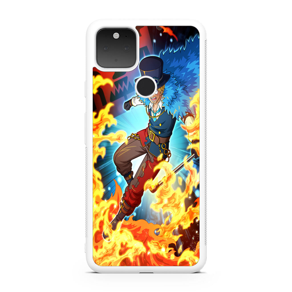 Sabo Fire Fruit Power Google Pixel 5 Case