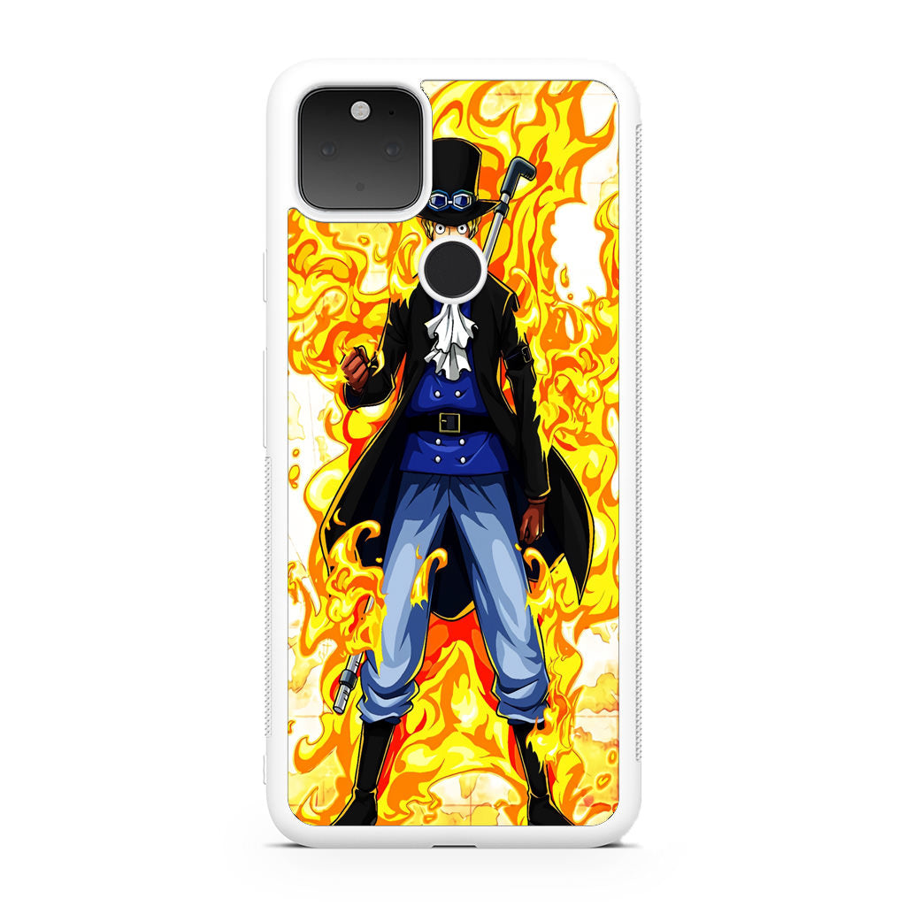 Sabo Mera Mera No Mi Google Pixel 5 Case