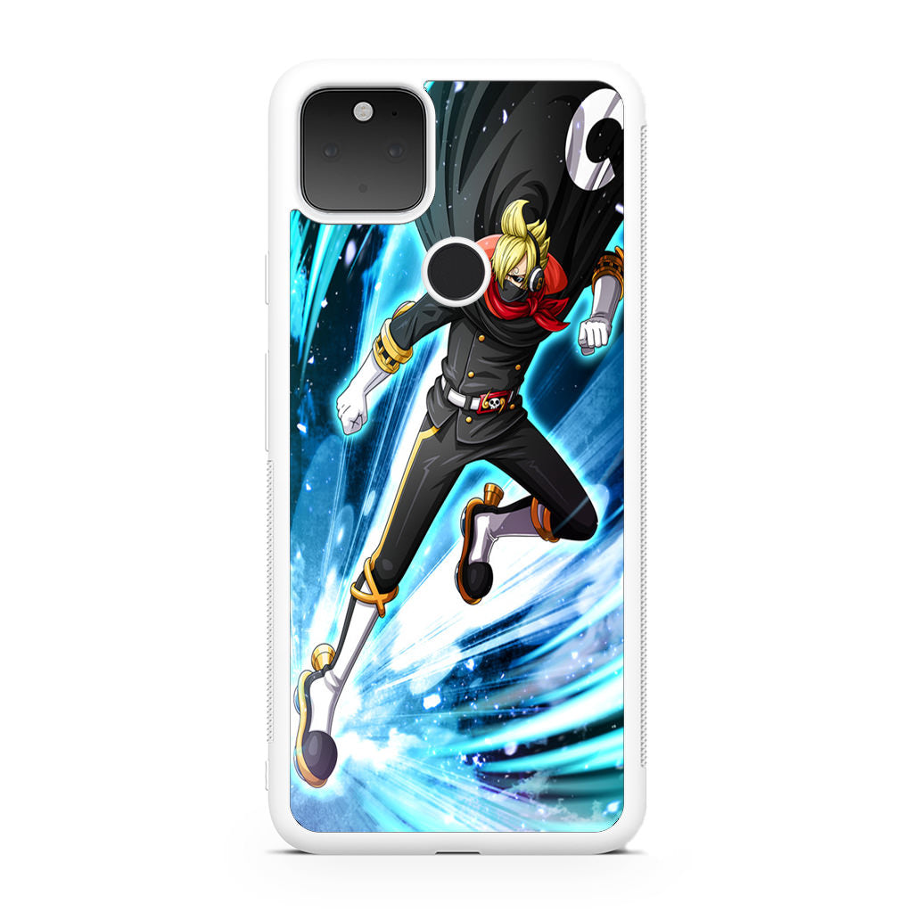 Stealth Black Vinsmoke Sanji Google Pixel 5 Case