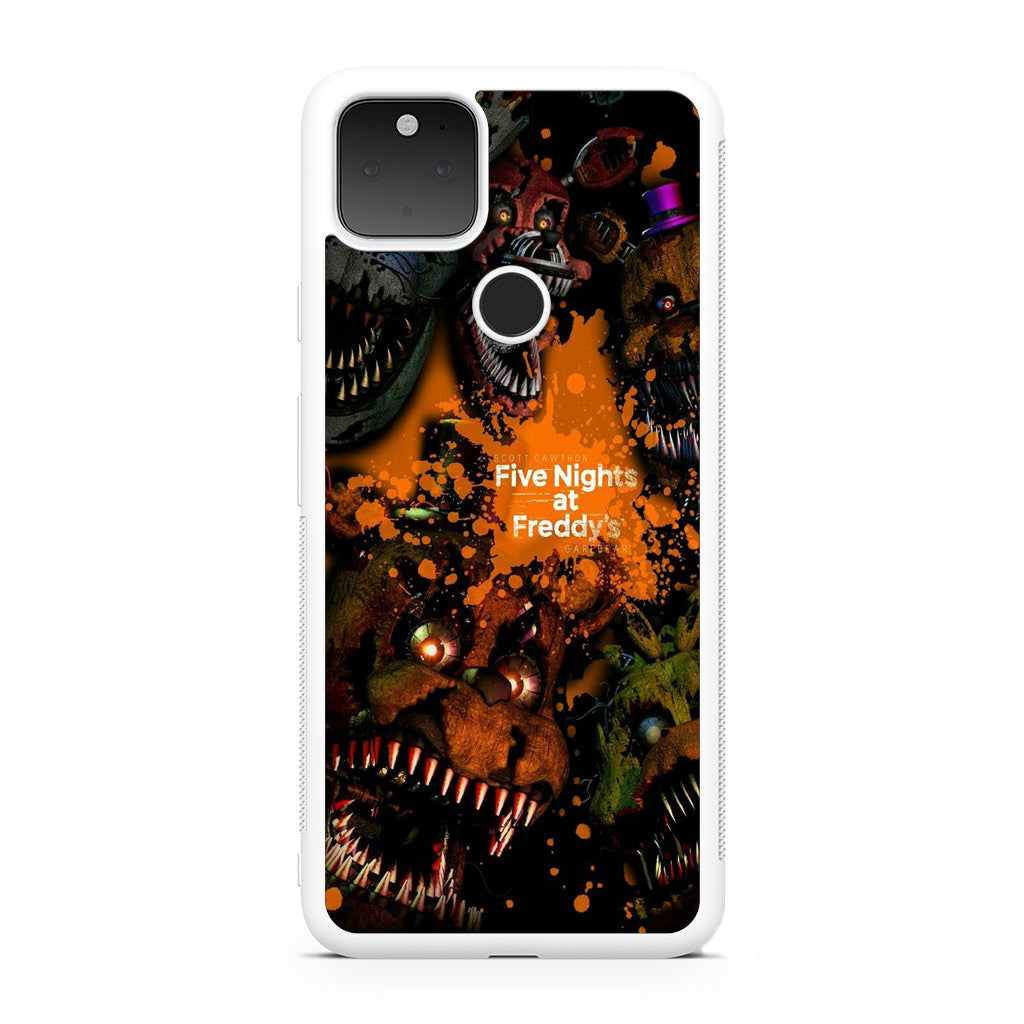 Five Nights at Freddy's Scary Google Pixel 5 Case