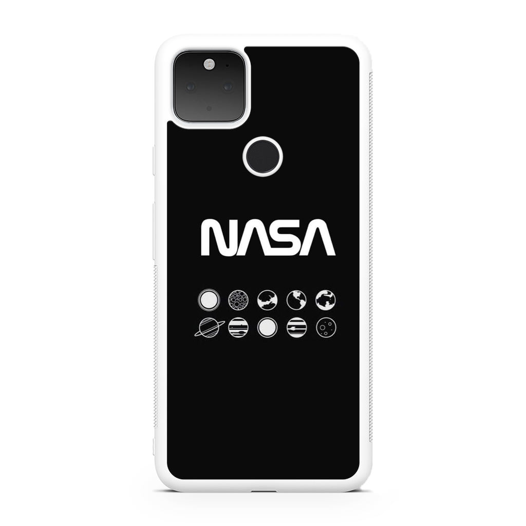 NASA Minimalist Google Pixel 5 Case