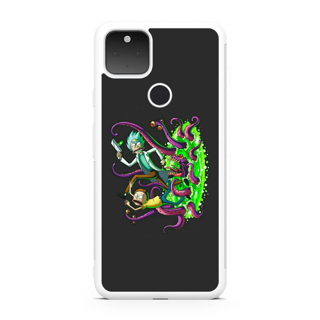 Rick And Morty Pass Through The Portal Google Pixel 5 Case