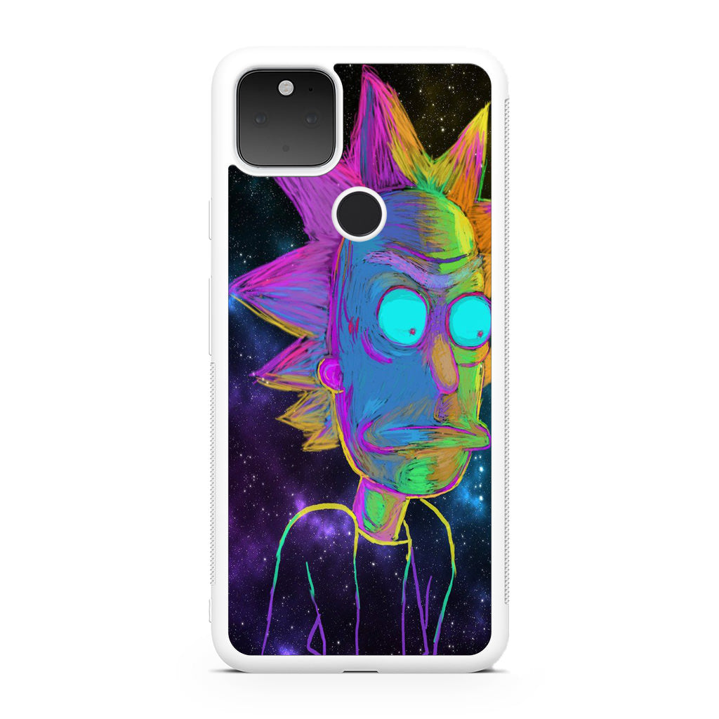 Rick Colorful Crayon Space Google Pixel 5 Case