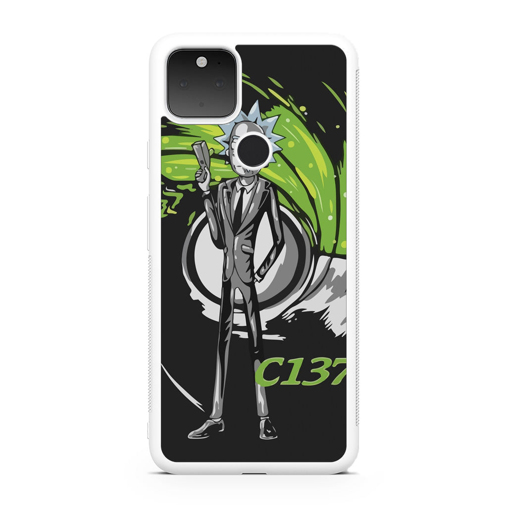 Rick Sanchez Agent C137 Google Pixel 5 Case