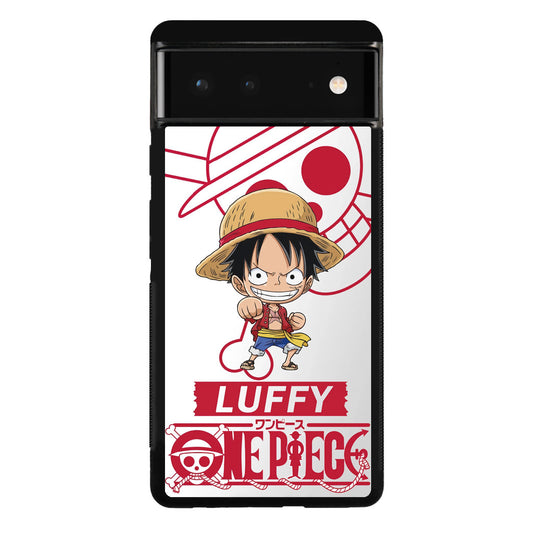 Chibi Luffy Google Pixel 6 Case