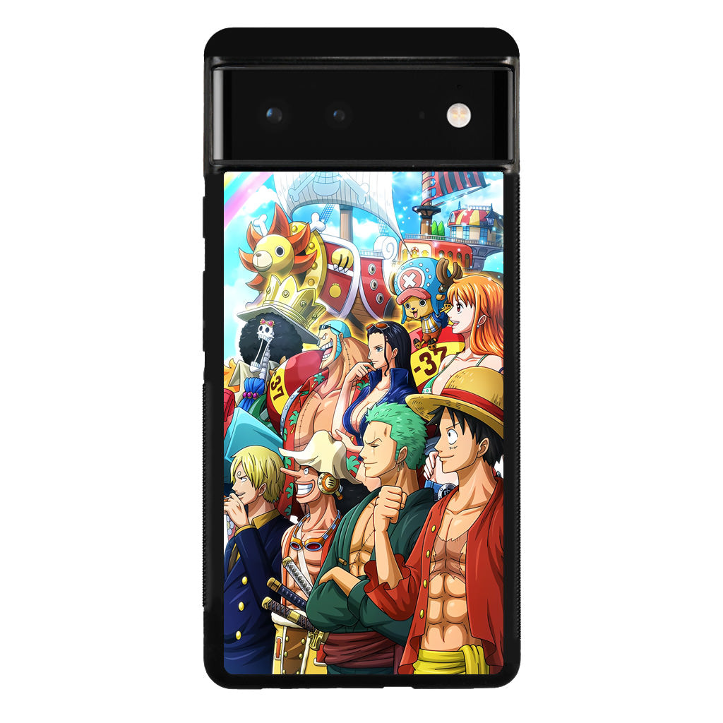 Crew of Mugiwara Pirate Google Pixel 6 Case