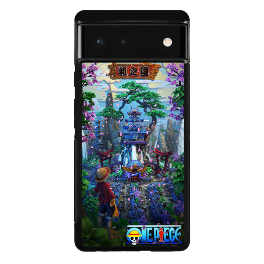 Flower Capital of Wano One Piece Google Pixel 6 Case