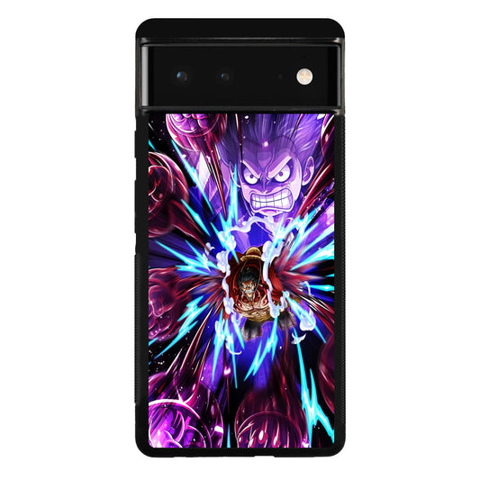 Luffy Bounce Man Gattling Gun Google Pixel 6 Case