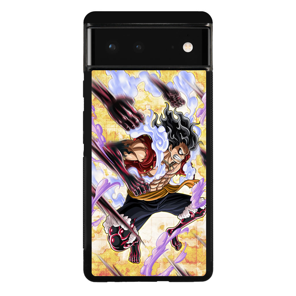 Luffy Gomu Gomu No Black Mamba Google Pixel 6 Case