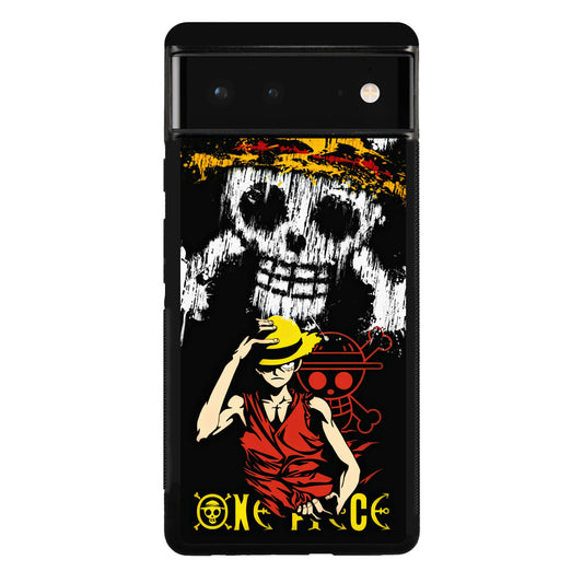 Monkey D Luffy Paint Art Google Pixel 6 Case