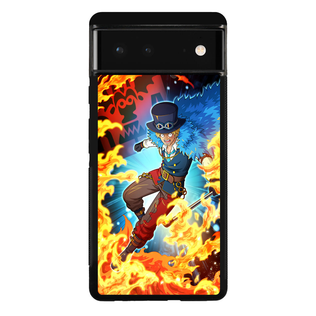 Sabo Fire Fruit Power Google Pixel 6 Case