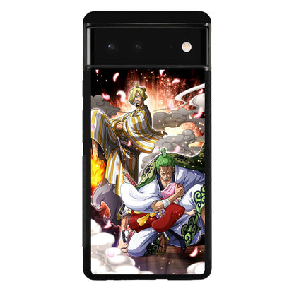 Sanji And Zoro Saving Otoko Google Pixel 6 Case