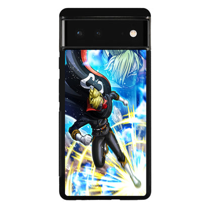 Sanji In Stealth Black Suit Google Pixel 6 Case