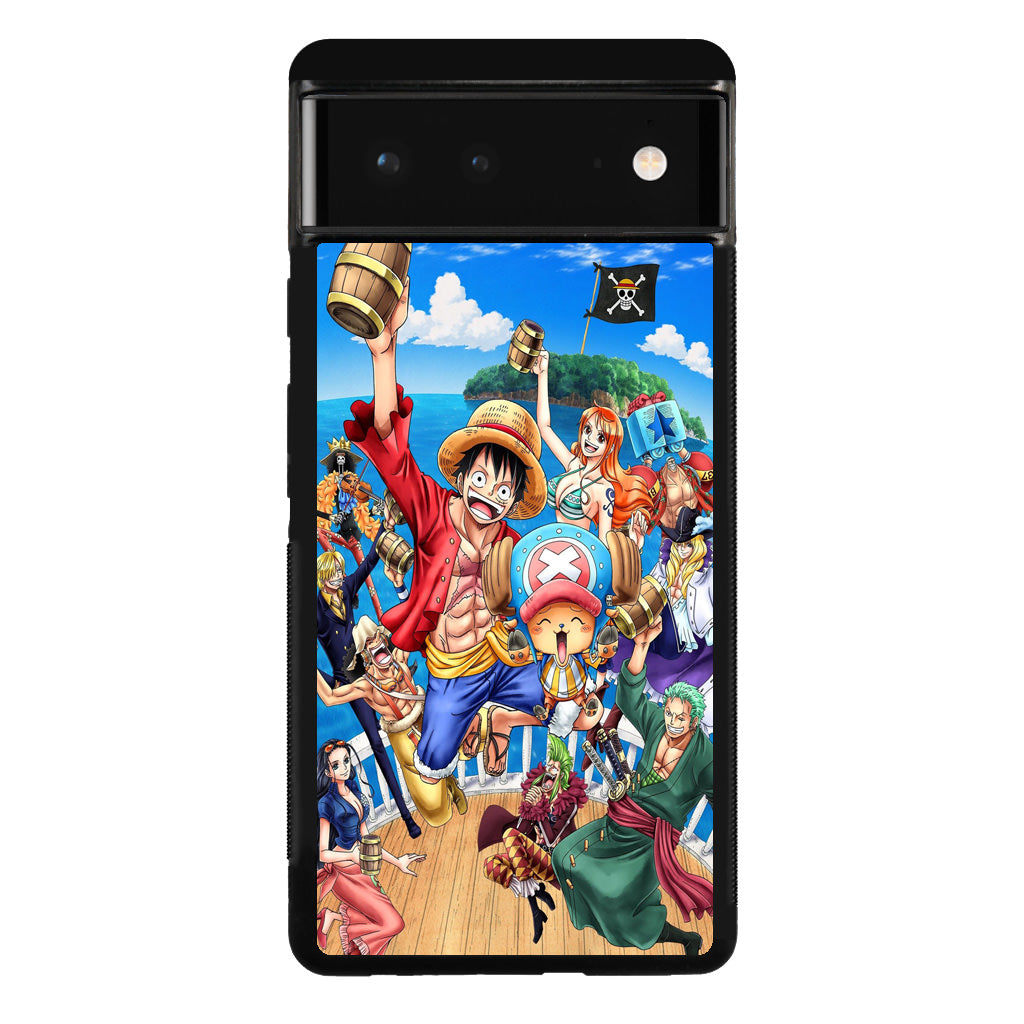 Straw Hat Pirates And Allies Google Pixel 6 Case