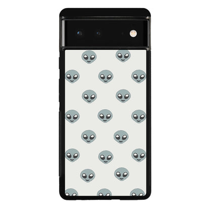 Aliens Pattern Google Pixel 6 Case