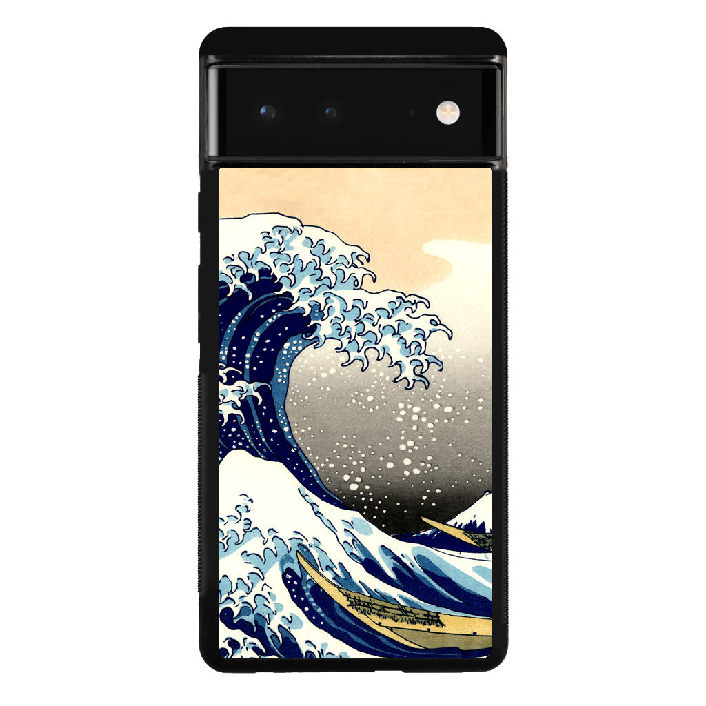 Artistic the Great Wave off Kanagawa Google Pixel 6 Case