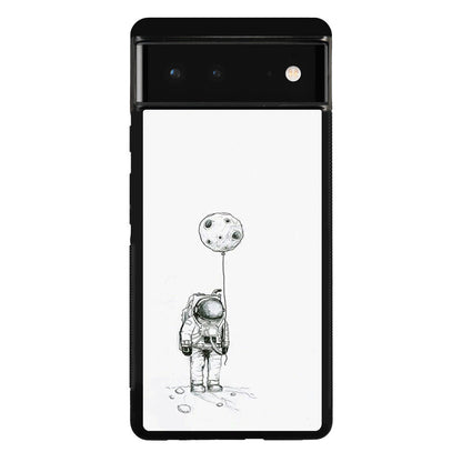 Astronaut Moon Balloon Google Pixel 6 Case