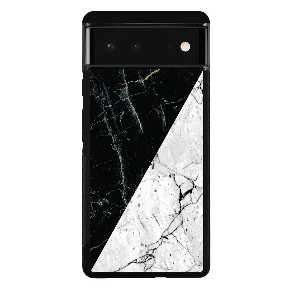 B&W Marble Google Pixel 6 Case